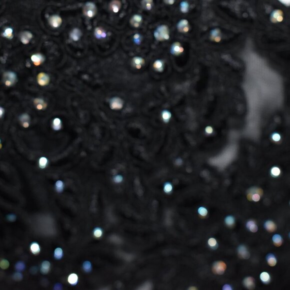 GB Black Sequin Dress - Size 7 - Picture 4 of 4